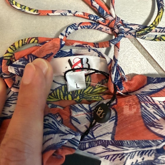 American & Beyond Floral Maxi Dress - Multicolor A&B - Picture 2 of 5